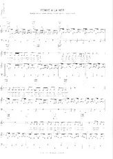 télécharger la partition d'accordéon Femme à la mer (Chant : Hoshi) au format PDF