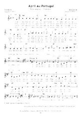 download the accordion score April au Portugal (Titre  original : Coimbra) (Chant : Yvette Giraud / Élyane Dorsey / Annie Gould) in PDF format