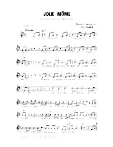 descargar la partitura para acordeón Jolie Môme en formato PDF