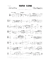 télécharger la partition d'accordéon Maria Elena (Boléro) au format PDF