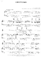 descargar la partitura para acordeón Emotions (Disco) en formato PDF