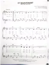 télécharger la partition d'accordéon Et maintenant (What now My love) (Arrangement : Gary Meisner) (Chant : Gilbert Bécaud) (Slow Rock) au format PDF