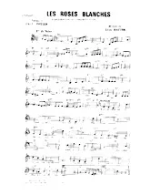 Accordion-scores.com | Sheet music Les roses blanches for accordion to  download in PDF