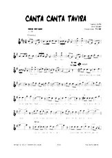 descargar la partitura para acordeón Canta Canta Tavira (Marche Portugaise) en formato PDF