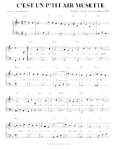 descargar la partitura para acordeón C'est un p'tit air musette (Valse) en formato PDF