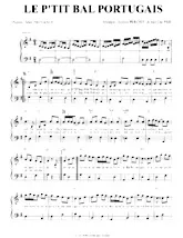scarica la spartito per fisarmonica Le p'tit bal portugais (Marche) in formato PDF
