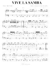 download the accordion score Vive la samba in PDF format