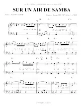scarica la spartito per fisarmonica Sur un air de samba in formato PDF