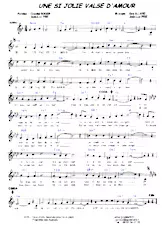download the accordion score Une si jolie valse d'amour in PDF format
