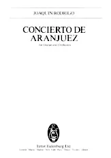 scarica la spartito per fisarmonica Concierto de Aranjuez (Pour Guitare et Orchestre) in formato PDF