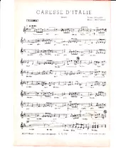 descargar la partitura para acordeón Caresse d'Italie (Orchestration) (Boléro) en formato PDF