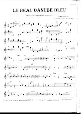 télécharger la partition d'accordéon Le Beau Danube Bleu (Arrangement : Daniel Thomas et Patrick Messifet) (Valse) au format PDF