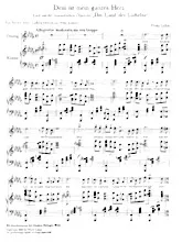scarica la spartito per fisarmonica Dein ist mein ganzes Herz (Extrait de l'Opérette : Das Land des Lächelns) in formato PDF