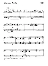 télécharger la partition d'accordéon Fine and dandy (Arrangement : Art Tatum) au format PDF