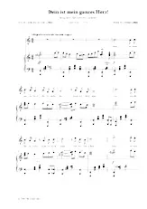scarica la spartito per fisarmonica Dein ist mein ganzes Herz (Song from Das Land des Lächelns) (Piano + Vocal) in formato PDF