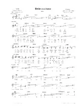 télécharger la partition d'accordéon Belle Occitane (Ritournelle) au format PDF