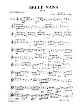 download the accordion score Belle Nana (Java) in PDF format