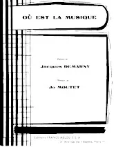 download the accordion score Où est la musique (Slow) in PDF format
