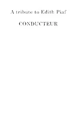 télécharger la partition d'accordéon A tribute to Edith Piaf (Arrangement : Roland Kernen) (Orchestration) au format PDF