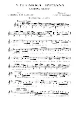 descargar la partitura para acordeón Chitara Romana (La Chitara Romana) (Canzone Tango) en formato PDF