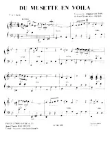 scarica la spartito per fisarmonica Du musette en voilà (Valse) in formato PDF