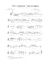 download the accordion score Tous les bateaux Tous les oiseaux (Chant : Michel Polnareff) in PDF format