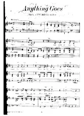 descargar la partitura para acordeón Anything goes (Du Film : Anything goes) (Arrangement : Dr Albert Sirmay) (Fox-Trot) en formato PDF