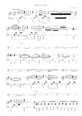 download the accordion score Granada in PDF format
