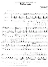 descargar la partitura para acordeón Brother Louie (Chant : Modern Talking) (Arrangement : Heinz Ehme) en formato PDF