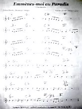 download the accordion score Emmènes-moi au Paradis (Cha Cha Cha) in PDF format
