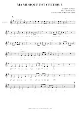 télécharger la partition d'accordéon Ma musique est celtique (Boléro) au format PDF