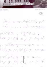 télécharger la partition d'accordéon Manhattan Kaboul (Arrangement : Aline Sans) (Pop) au format PDF