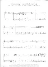 descargar la partitura para acordeón (Everything I do) I do it for you (Arrangement : Pete Lee) (Slow) en formato PDF
