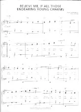 download the accordion score Believe me, if all those endearing young charms (Arrangement : Gary Meisner) (Valse lente) in PDF format