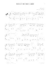 download the accordion score Bille de billard (Valse) in PDF format
