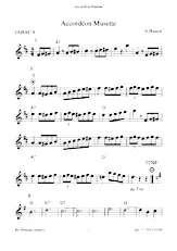 download the accordion score Accordéon musette (Valse) in PDF format