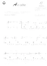 télécharger la partition d'accordéon Air Celte (Folk) au format PDF