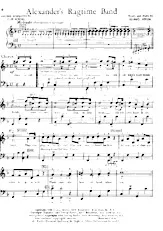 scarica la spartito per fisarmonica Alexander's Ragtime Band (Arrangement : Cliff Scholl) (Swing) in formato PDF