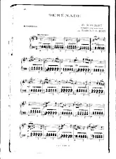 scarica la spartito per fisarmonica Sérénade (Arrangement Accordéon : Harold de Bozi) in formato PDF