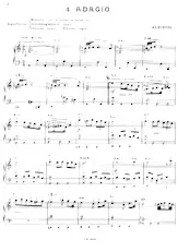 scarica la spartito per fisarmonica Adagio (Arrangement : Léo Laurent) (Valse Lente) in formato PDF