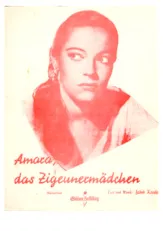 descargar la partitura para acordeón Amara, das Zigeunermädchen (Arrangement : Herwig Peychär) (Valse Chantée) en formato PDF