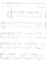 scarica la spartito per fisarmonica Barcarolle (des Contes d'Hoffmann) (Arrangement : Léo Laurent) (Valse Lente) in formato PDF