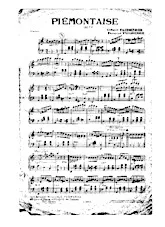 scarica la spartito per fisarmonica Piémontaise (Valse) in formato PDF