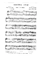 descargar la partitura para acordeón Gouttes d'eau (Valse) en formato PDF