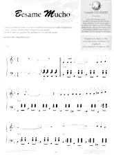 télécharger la partition d'accordéon Besame mucho (Interprètes : The Beatles) (Instrumental par : Art Pepper) (Rumba) au format PDF