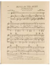 télécharger la partition d'accordéon Blues in the night (My Mama done tol' me) (Interprètes : Rosemary Clooney / Ella Fitzgerald / Cab Calloway) (Slow Blues) au format PDF