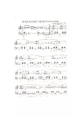 descargar la partitura para acordeón Boulevard Montparnasse (Valse) en formato PDF