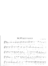 télécharger la partition d'accordéon Buffalo Gals  (Lubly Fan will you cum out tonight) (Arrangement : Frank Rich) (Swing Madison) au format PDF