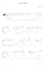 download the accordion score Ça gaze (Java) in PDF format