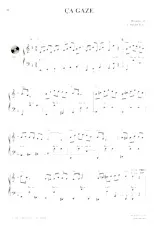 descargar la partitura para acordeón Ça gaze (Java) en formato PDF